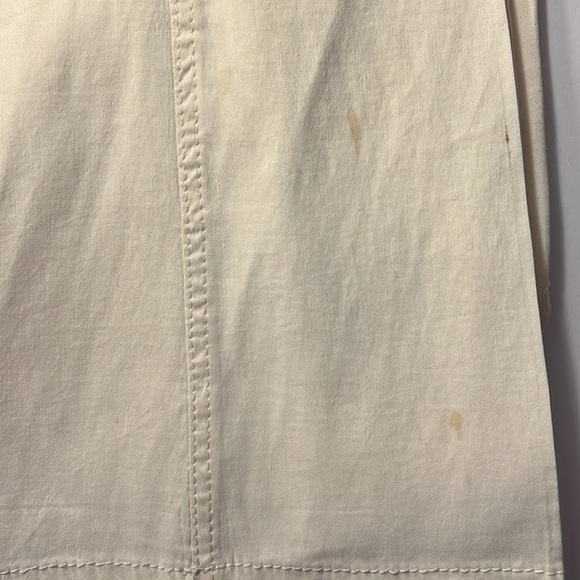 Vintage Elie Tahari Linen Cream Pants Size 2 - Picture 11 of 11